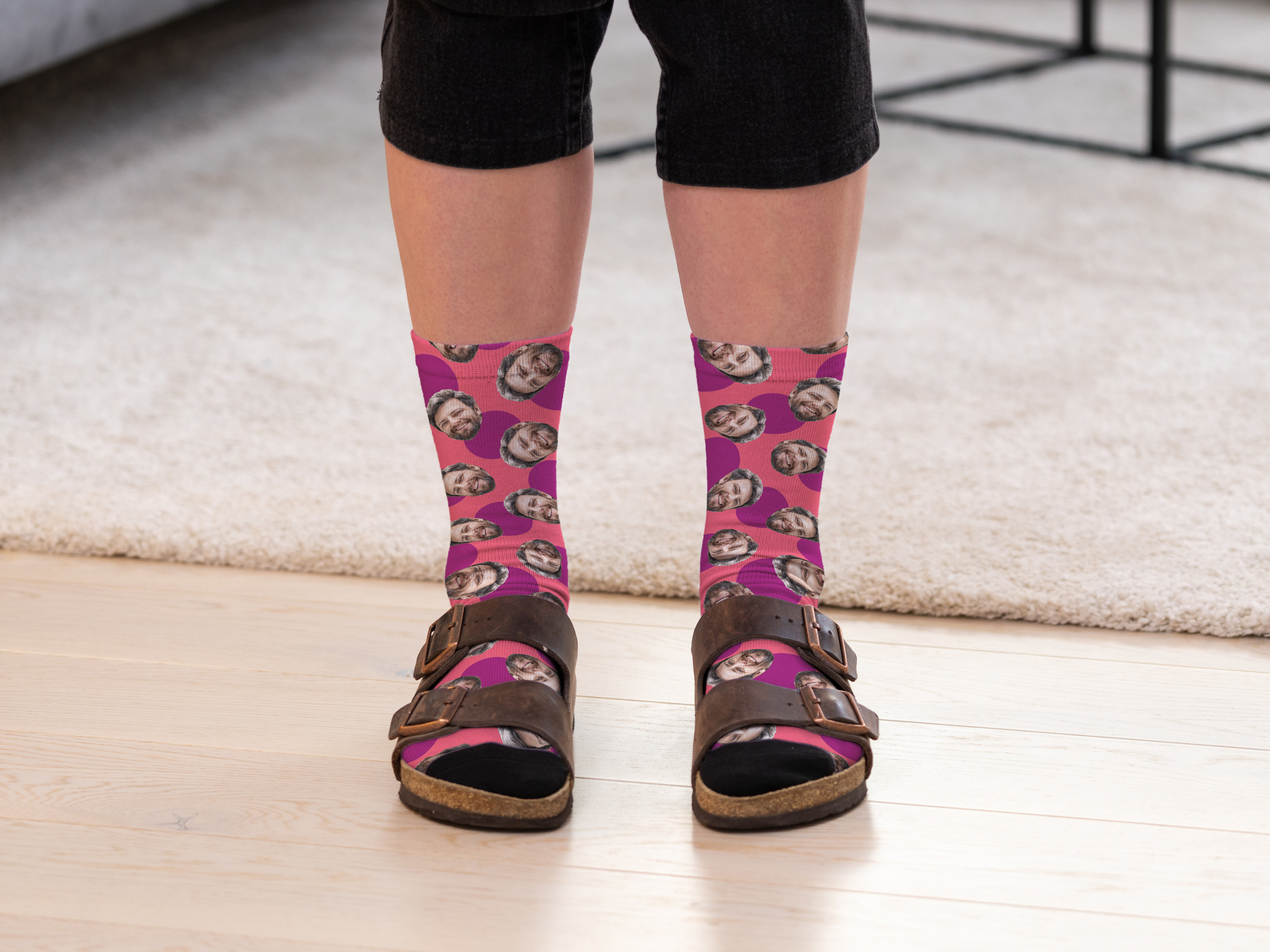 Personliga Strumpor med Foto - Påsk