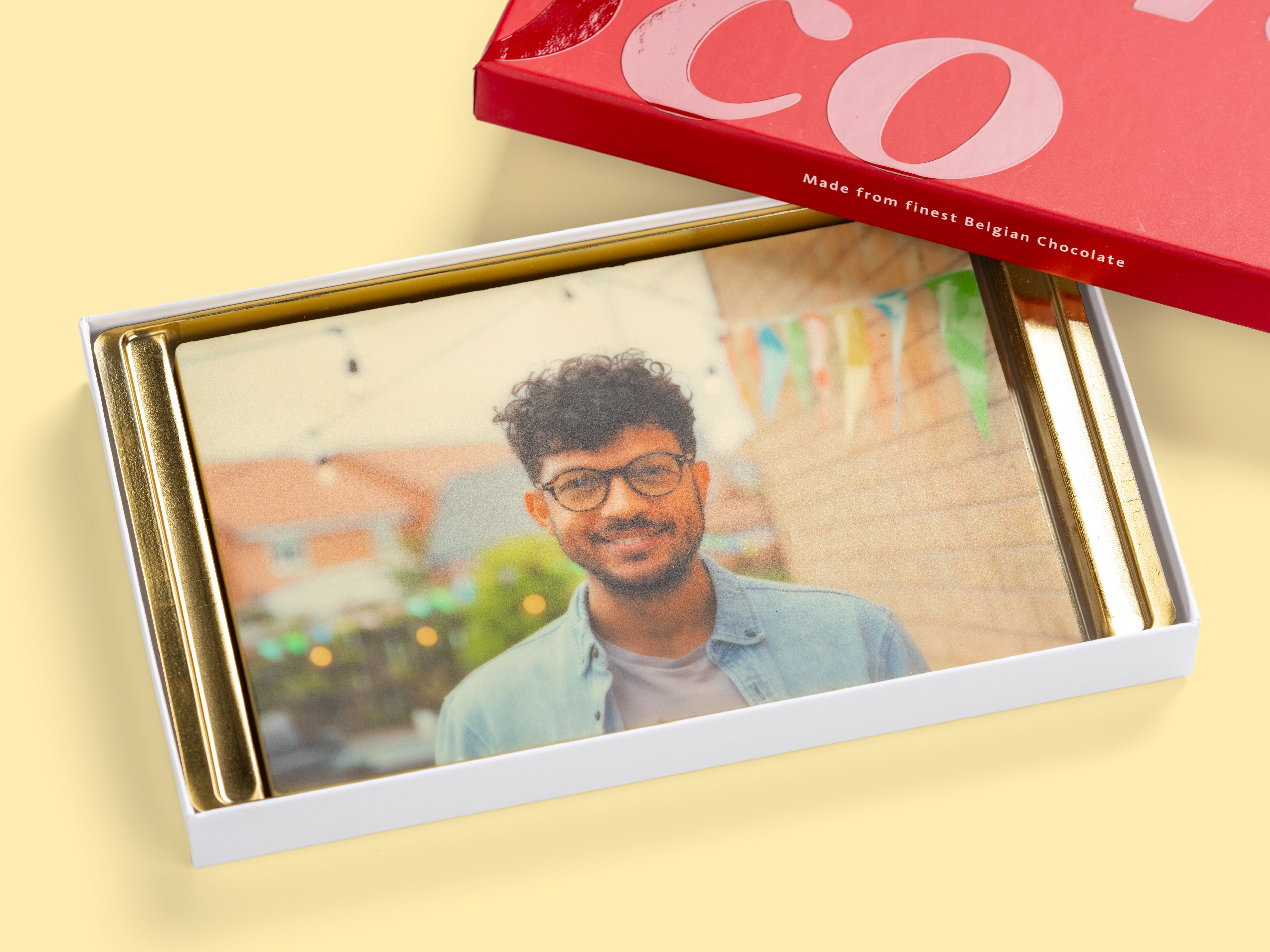 Suklaalevy Omalla Valokuvalla