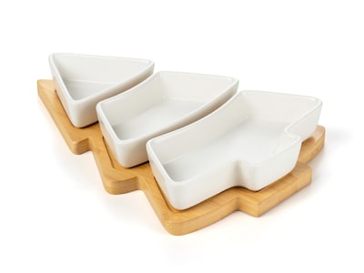 Tannenbaumschale mit Tablett