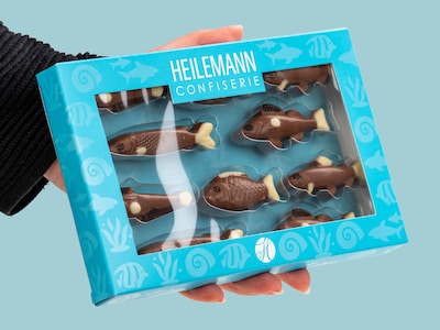 Schokoladenbox Fische