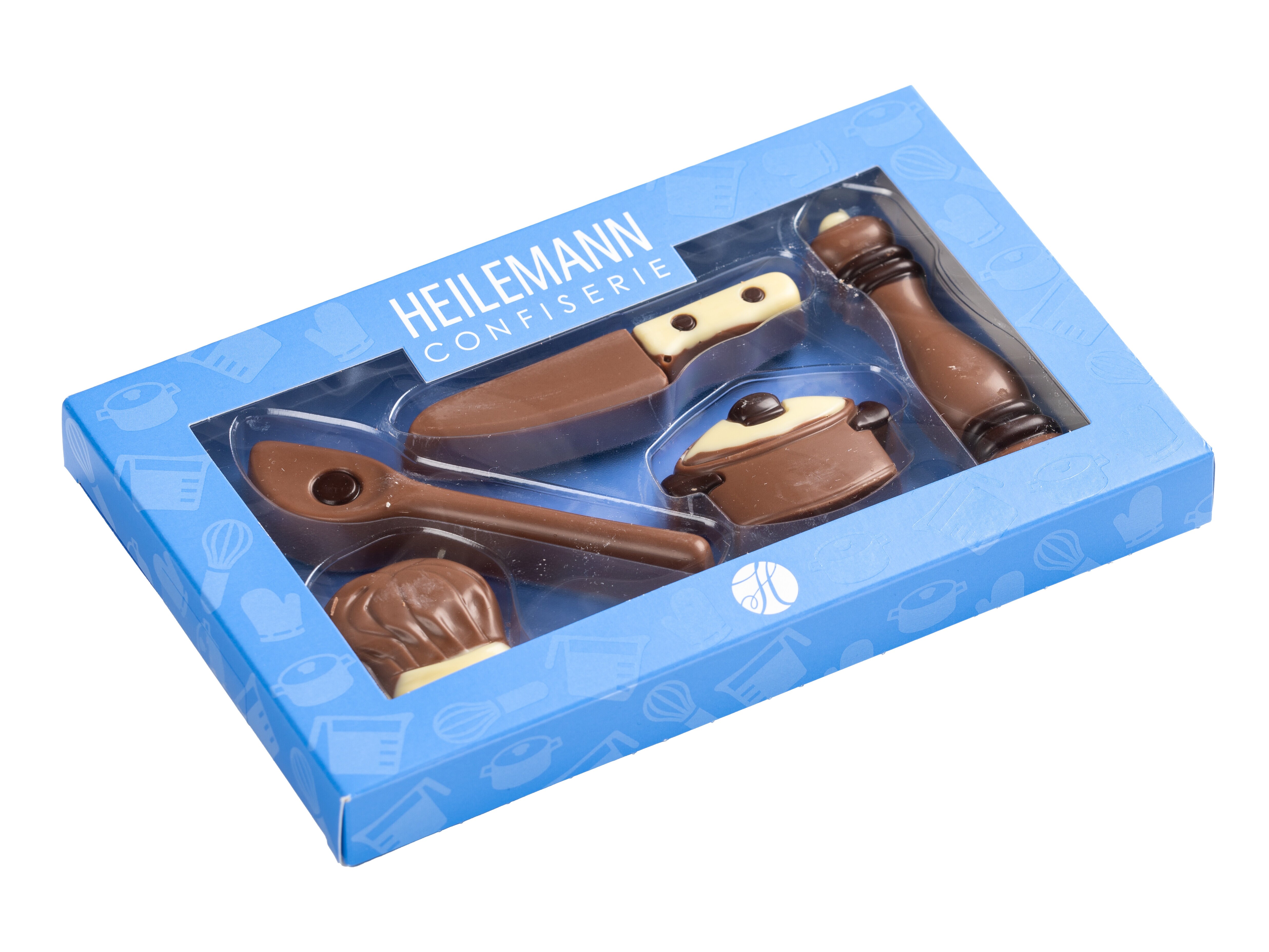 Sjokoladeeske med Kjøkkenartikler