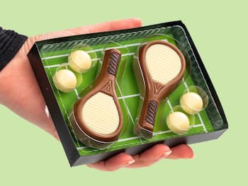 Schokoladenbox Tennis