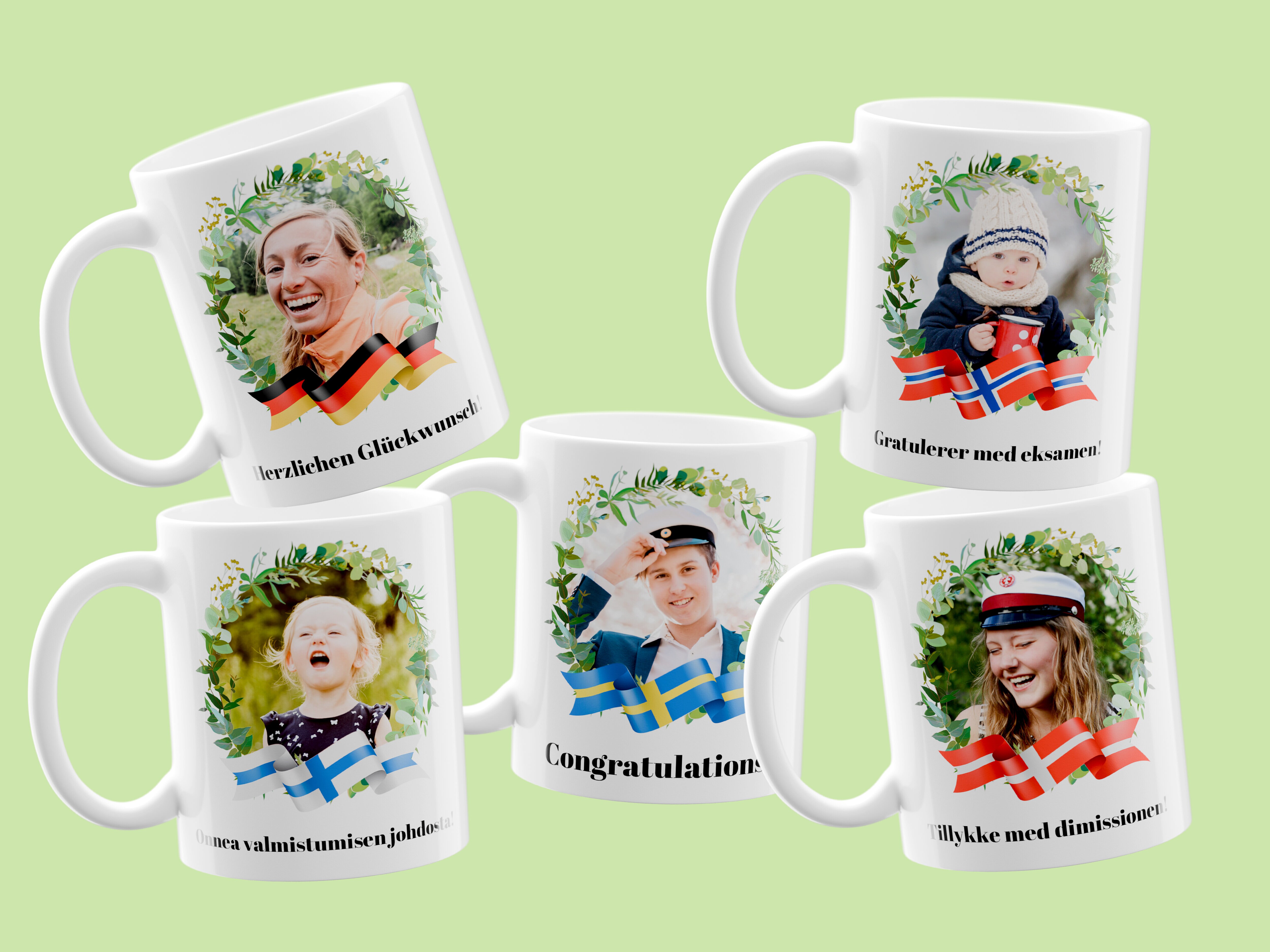 HUKQWX Personalisierte Flagge 4x6 FT - Individuelle Gestaltung Mit Text & Fotos