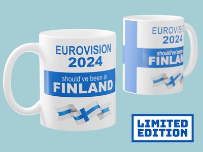 Eurovision 2024 should’ve been in Finland Mugg - Limited Edition 