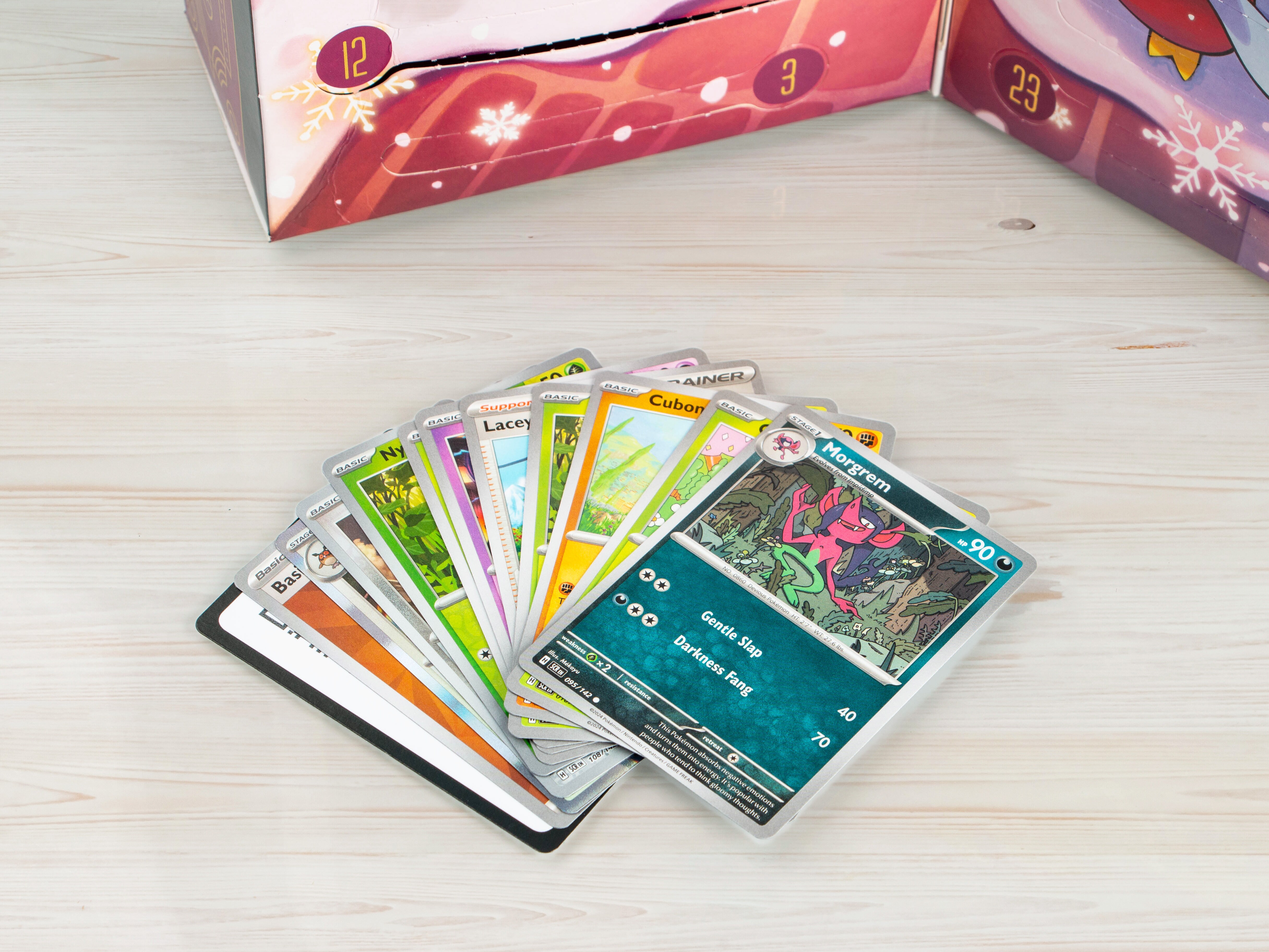 Pokémon Sammelkarten Adventskalender