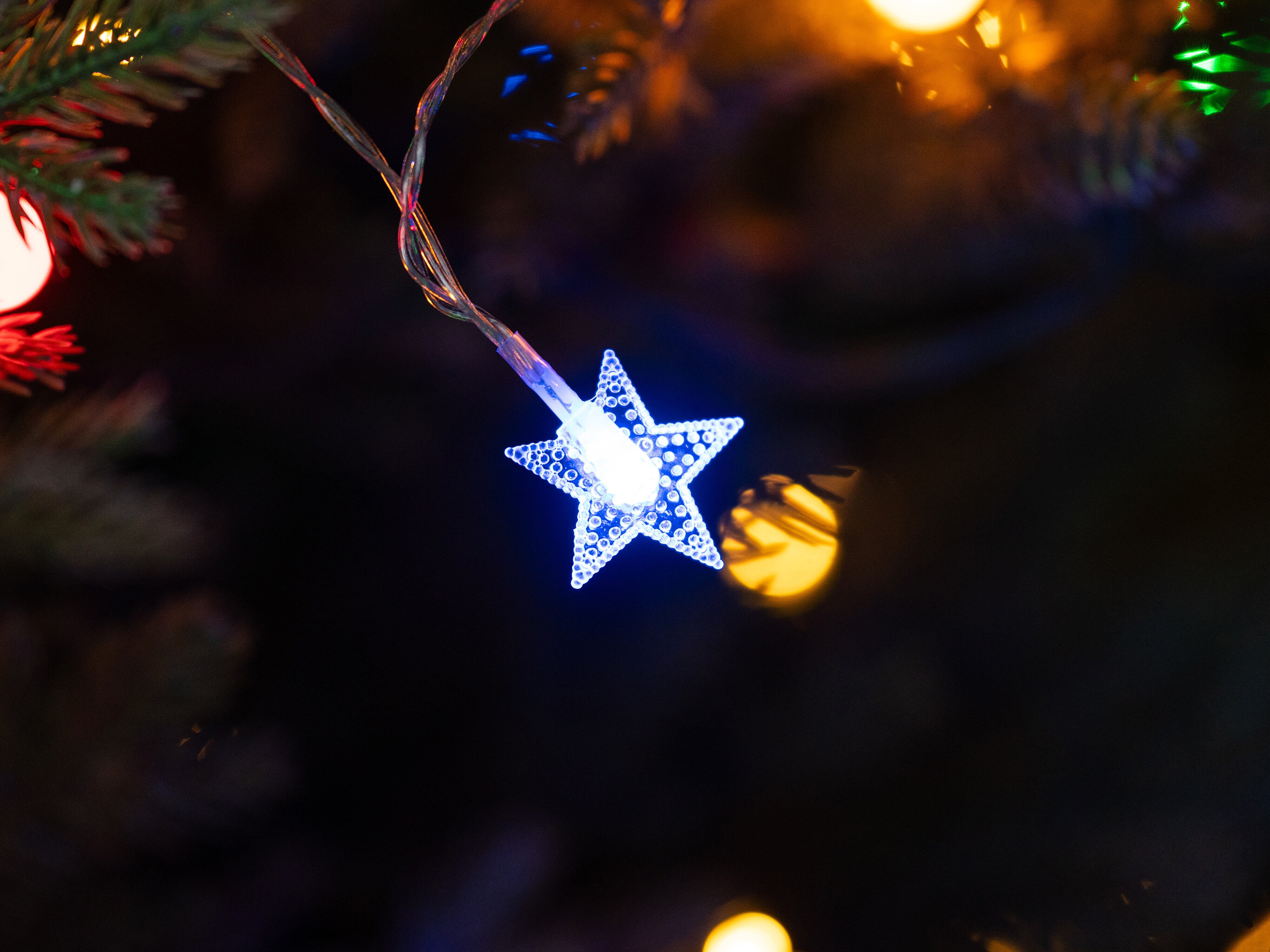 Lyslenke Julestjerner 3m