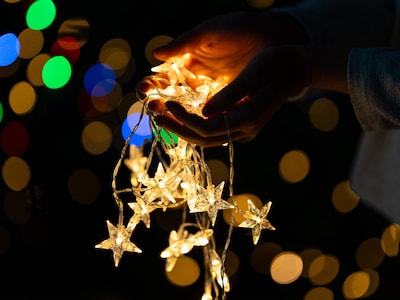 Lichterkette Sterne 3m