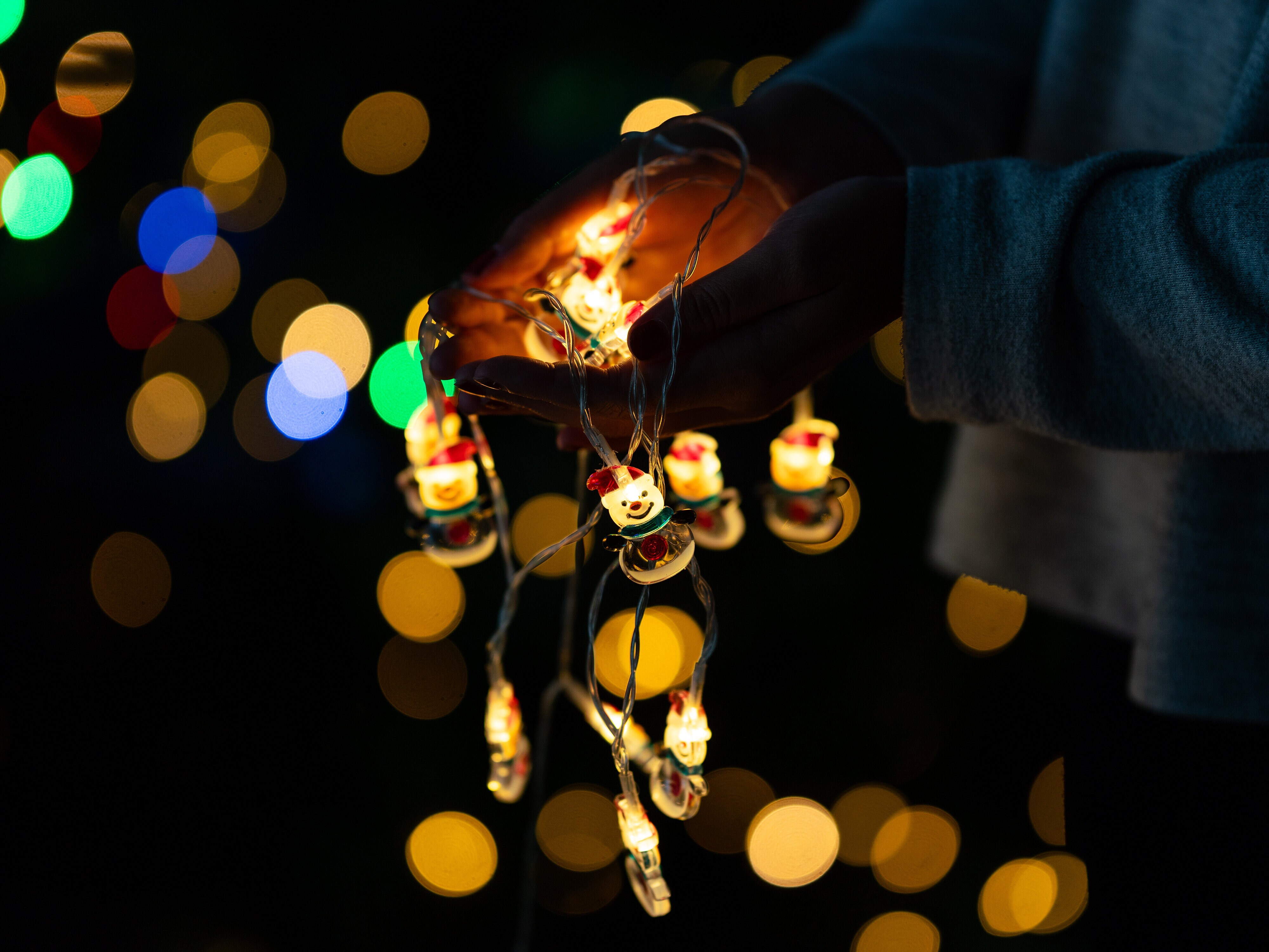 Valosarja Lumiukot 3 m