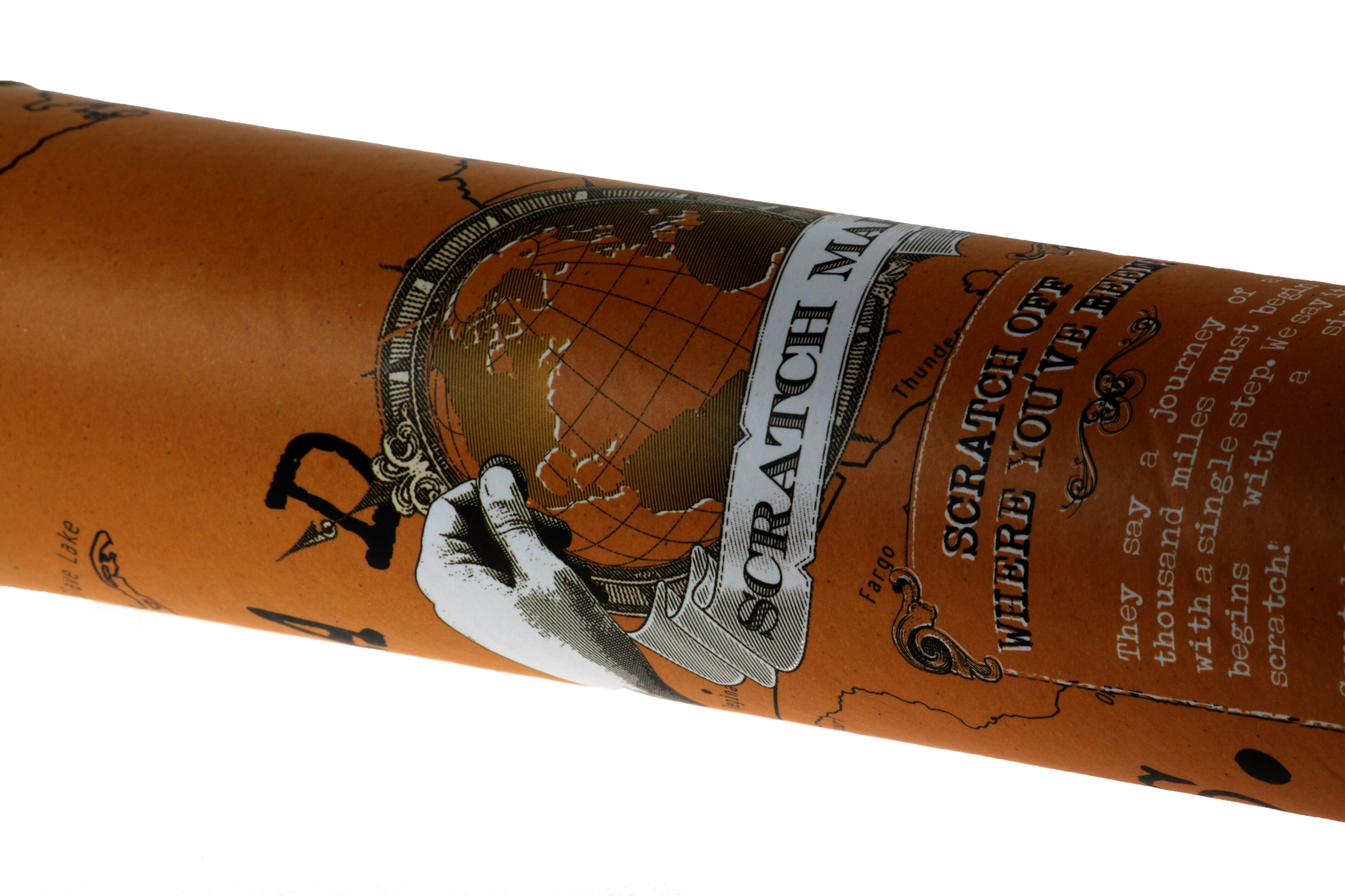 Scratch Map Original