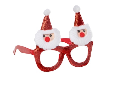 Julglasögon med Tomte