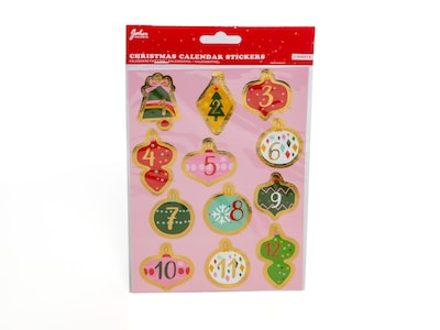 Klistermärken till Adventskalender