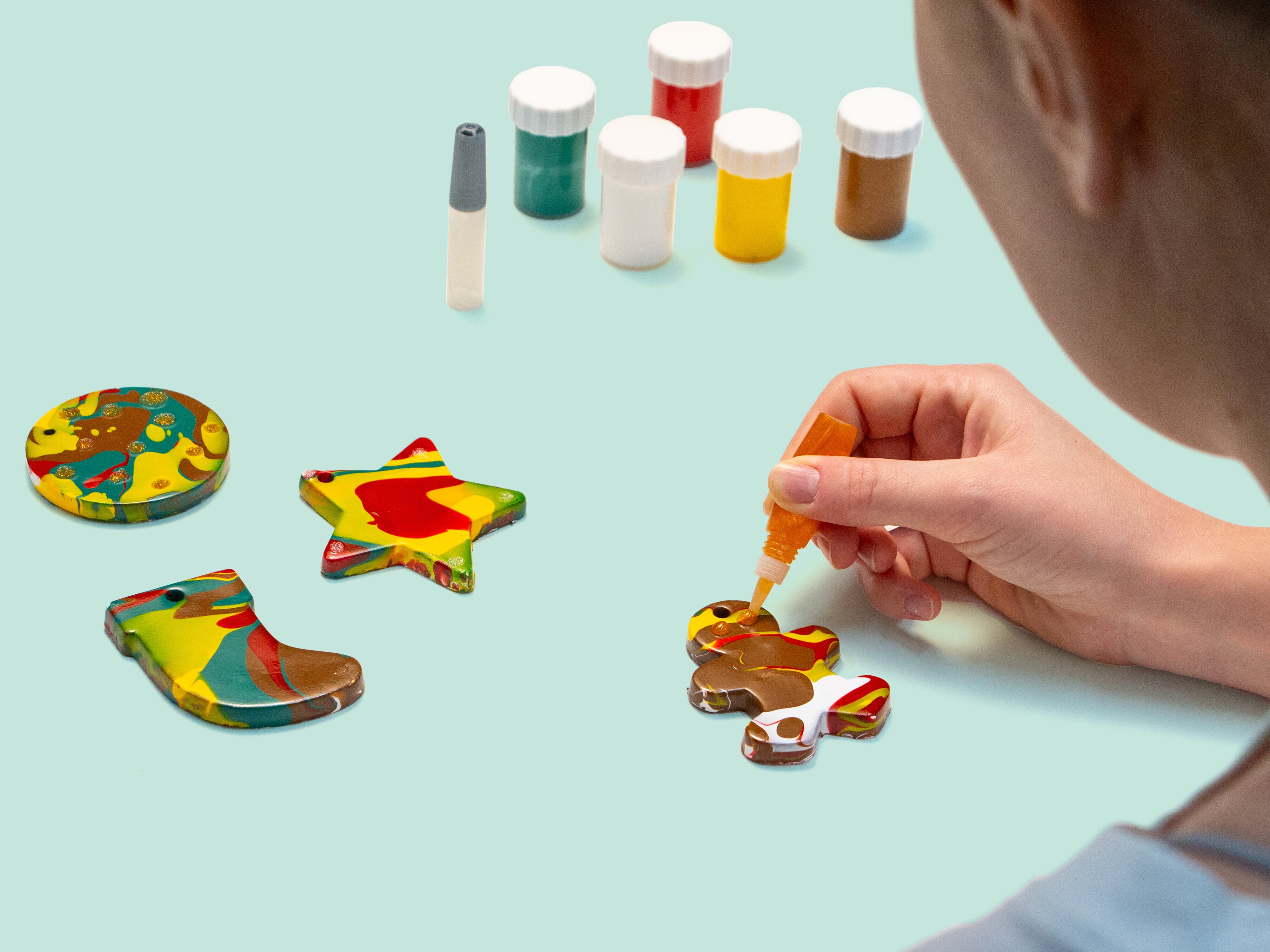 Julpyssel Hängande Julgranspynt