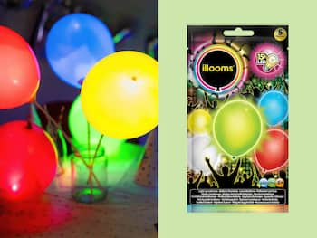 LED-balloner 5-pak