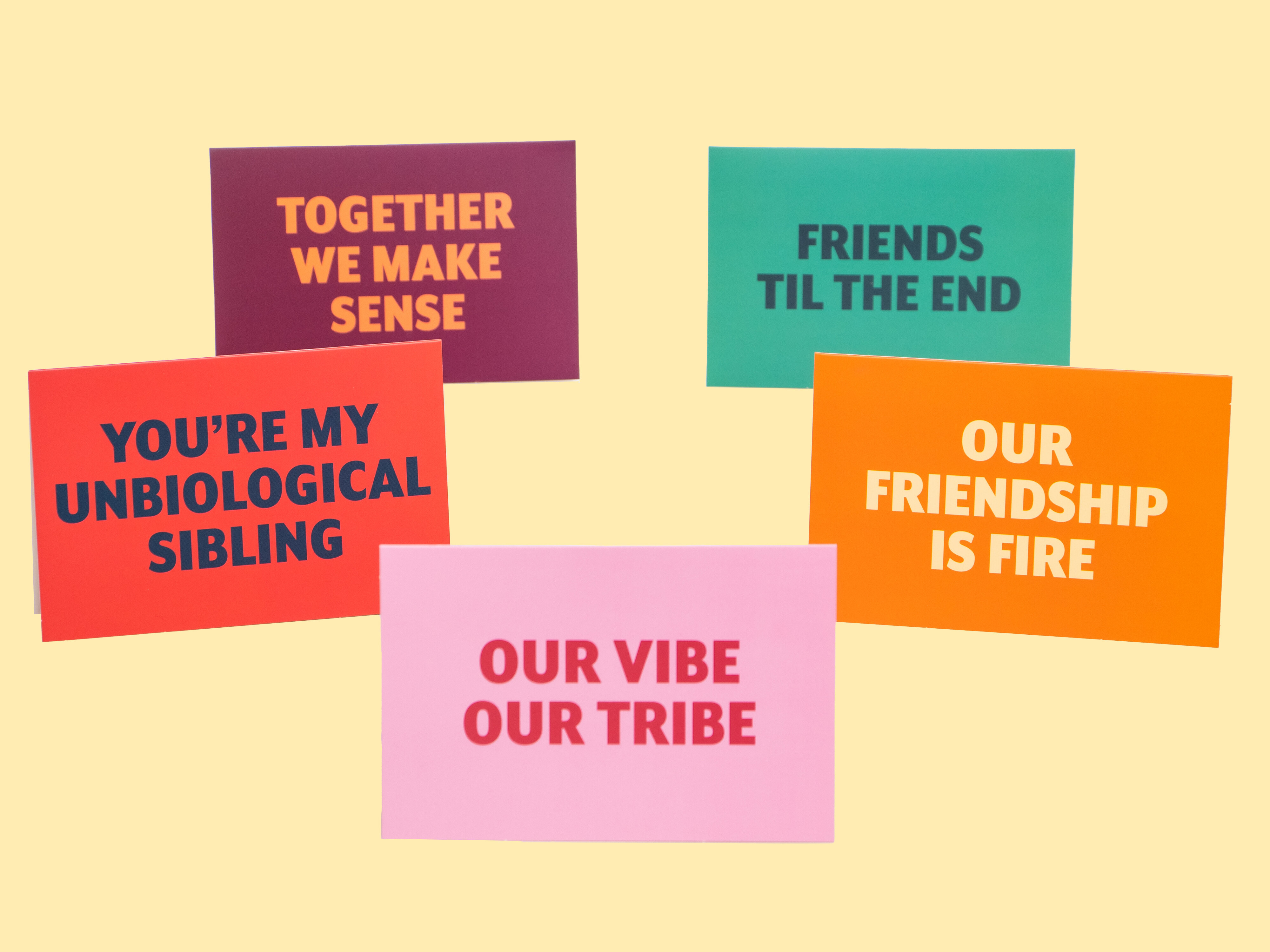 Citatkort Friends - 10-pack