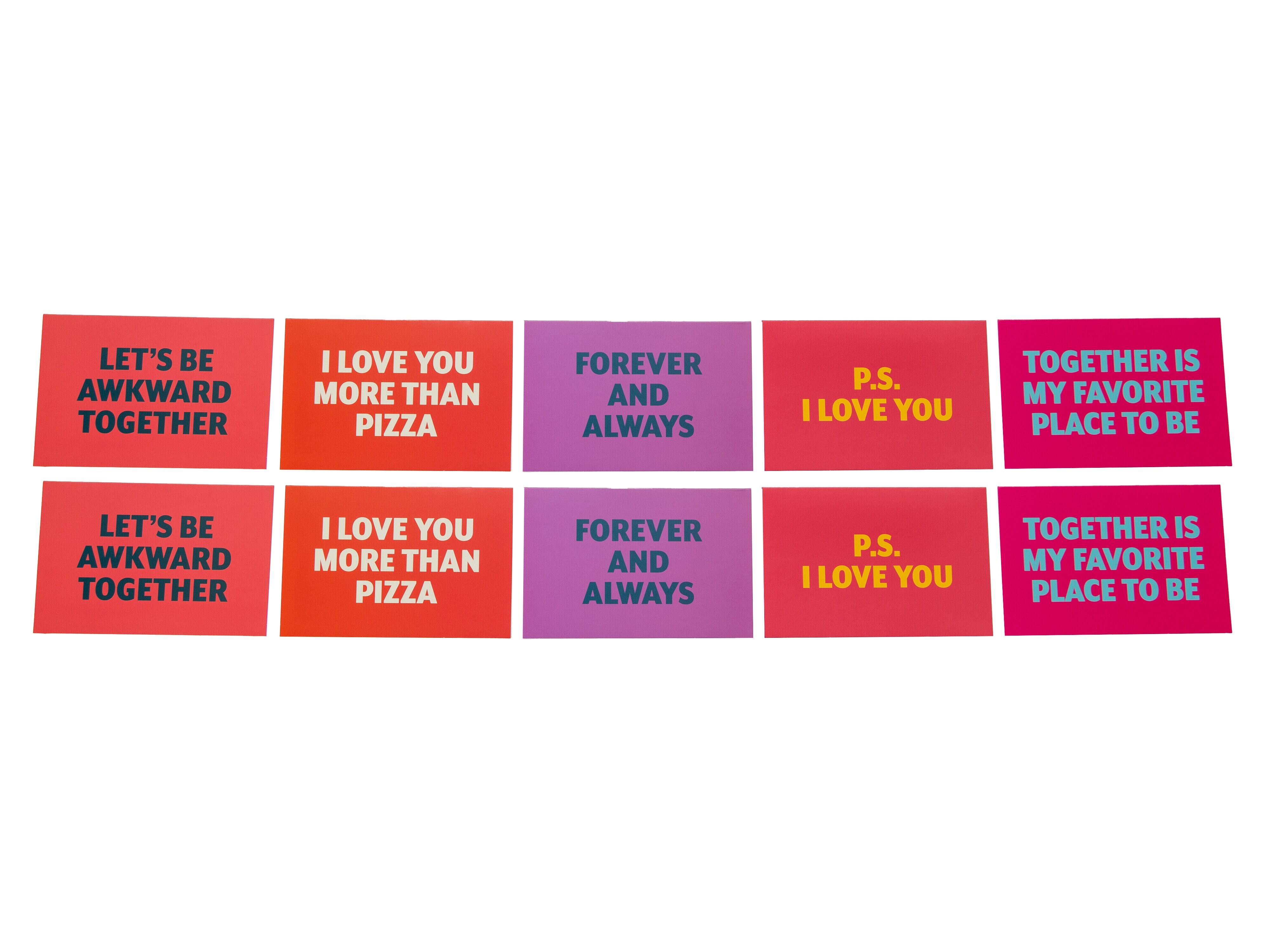 Sitaattikortit Love - 10 kpl