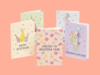 Geburtstagskarten - 10er-Pack