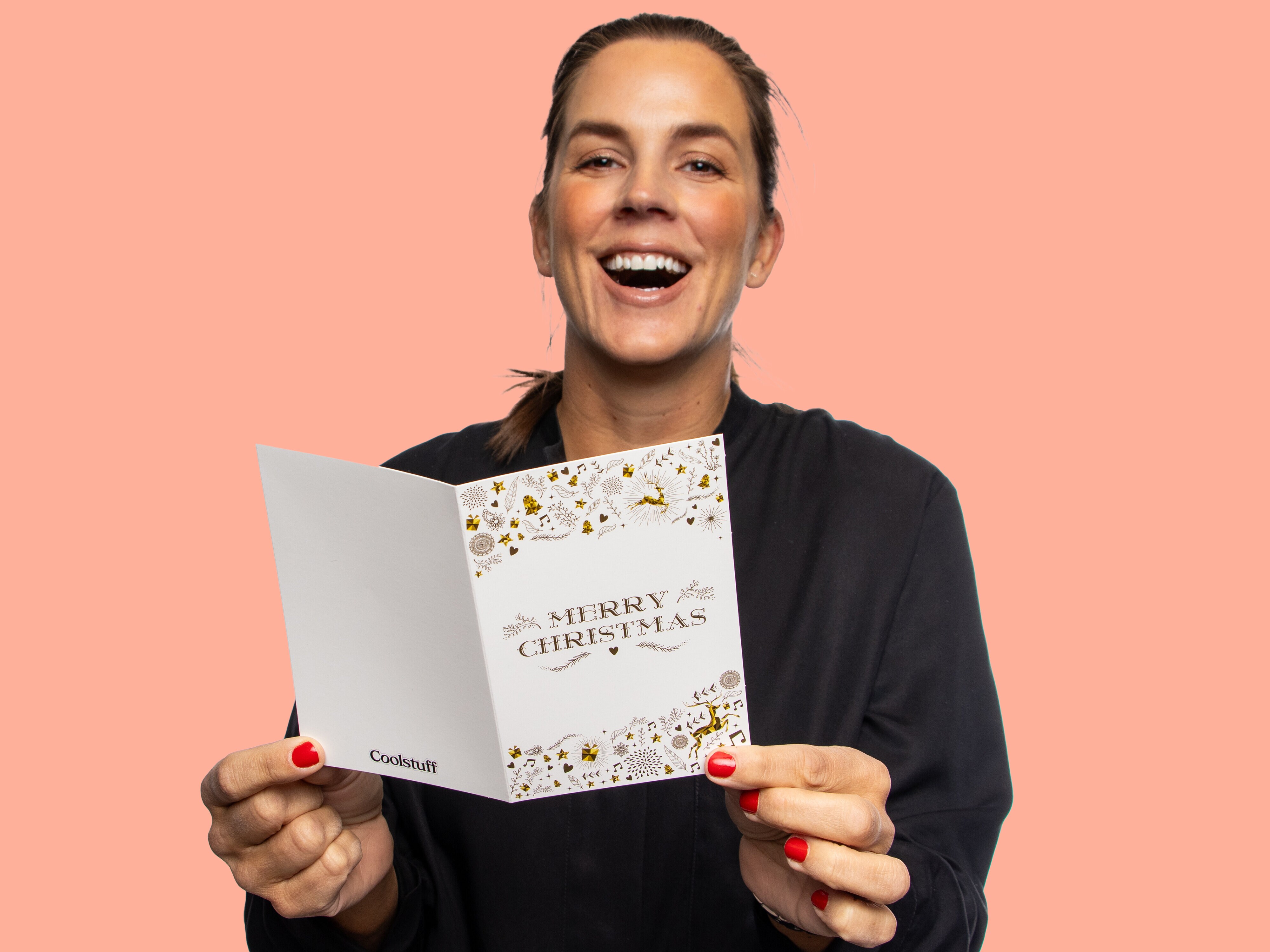 Julekort Christmas - 10-pak