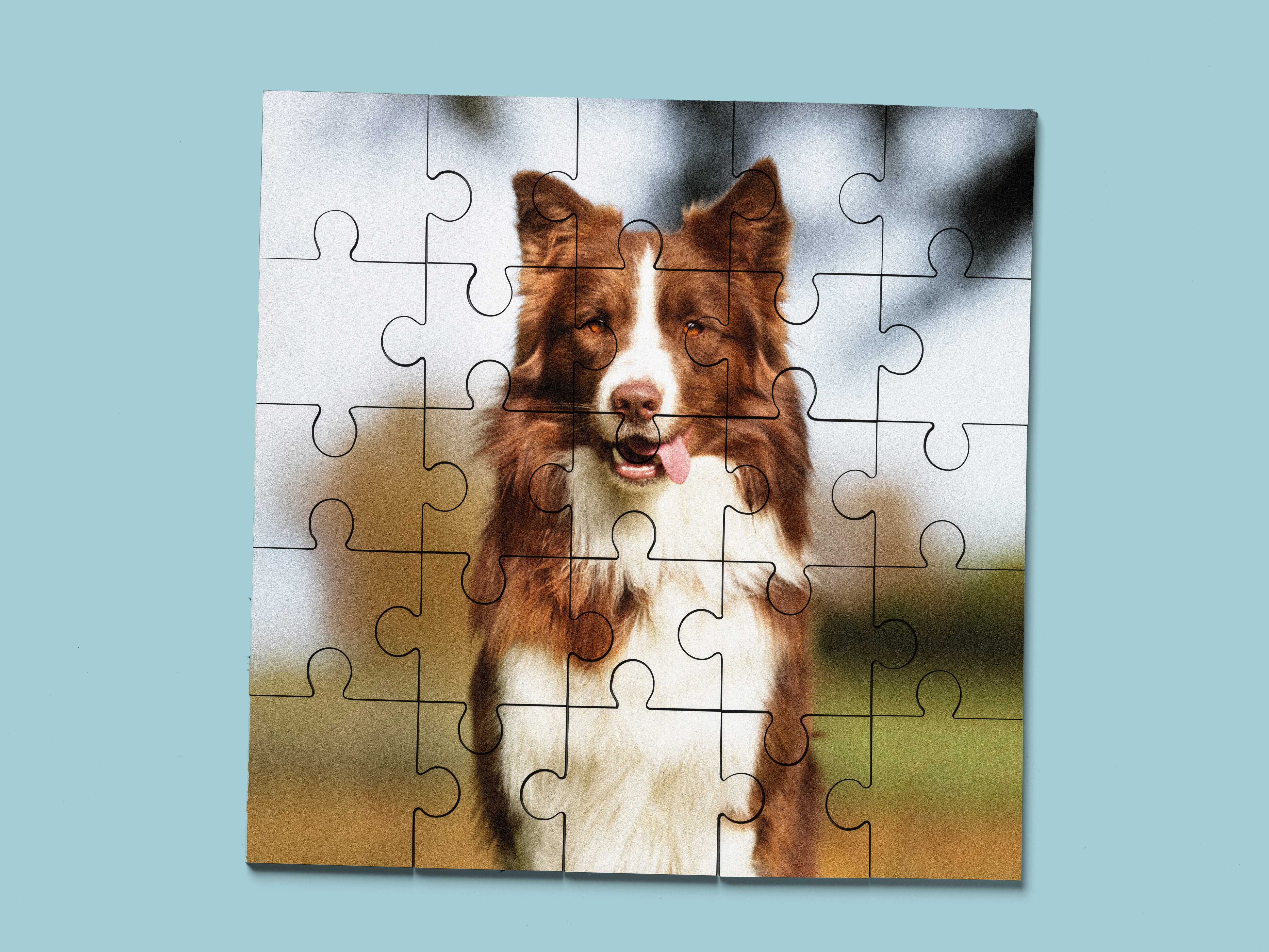 Personligt puslespil med Billede - Kvadrat