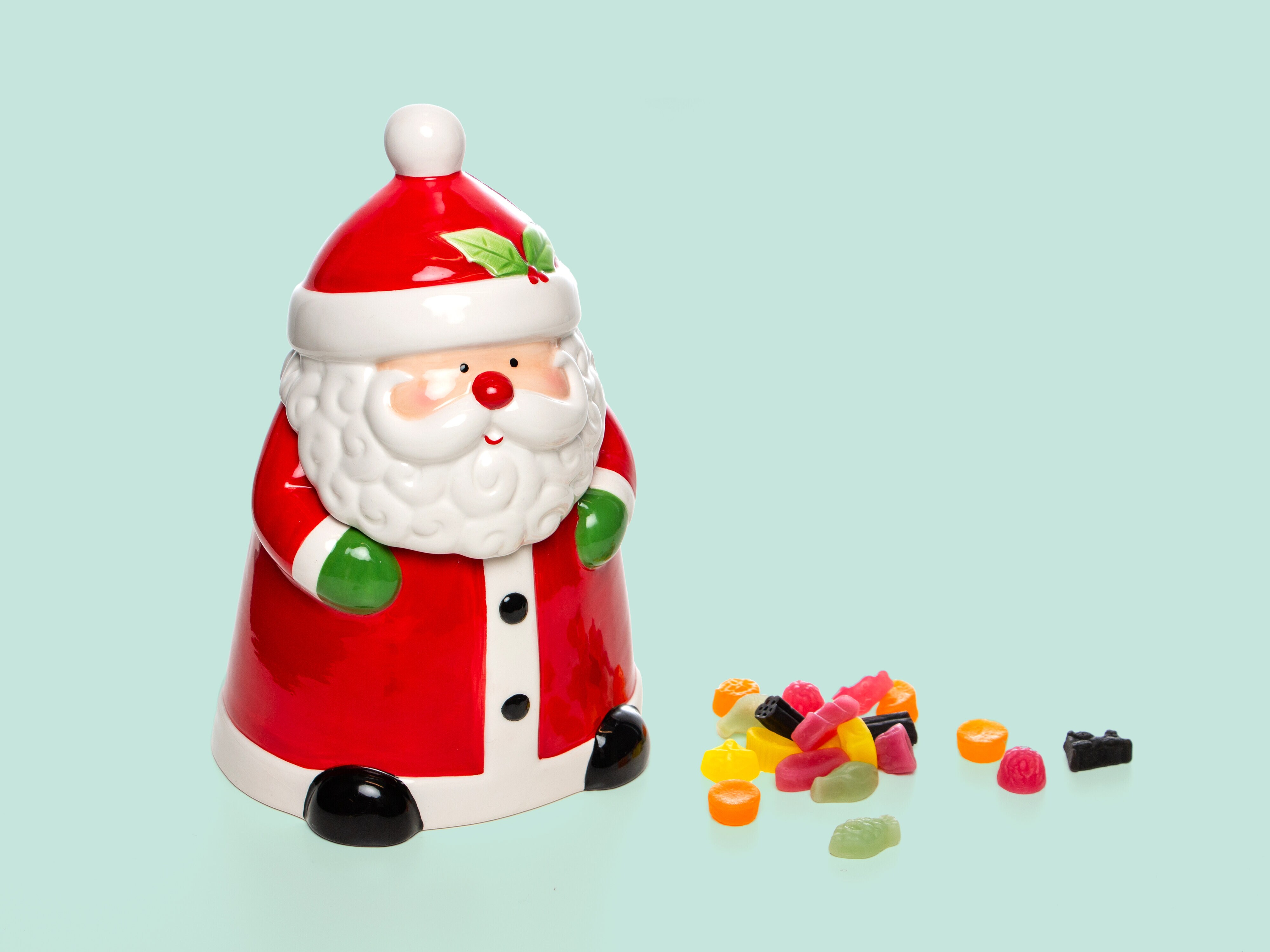 Burk med Lock - Tomte