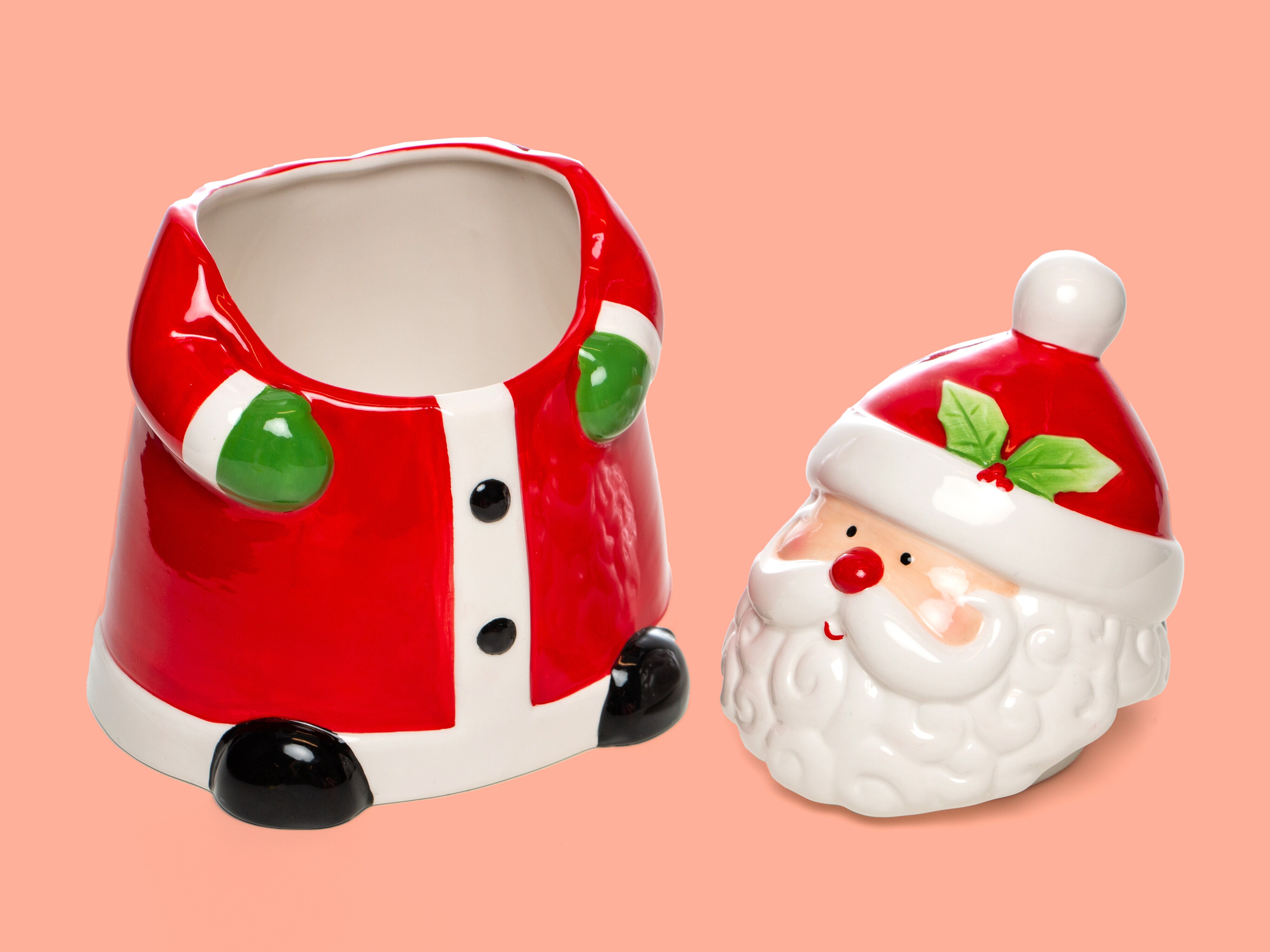 Burk med Lock - Tomte