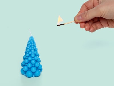 Lys - Boblegran 10 cm 1-pakning