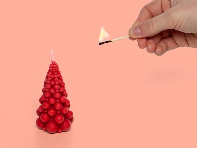 Lys - Boblegran 10 cm 1-pakning