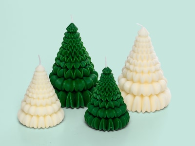 Kerze - Weihnachtsbaum 10 cm 1-Pack