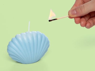 Ljus - Snäcka 1-pack