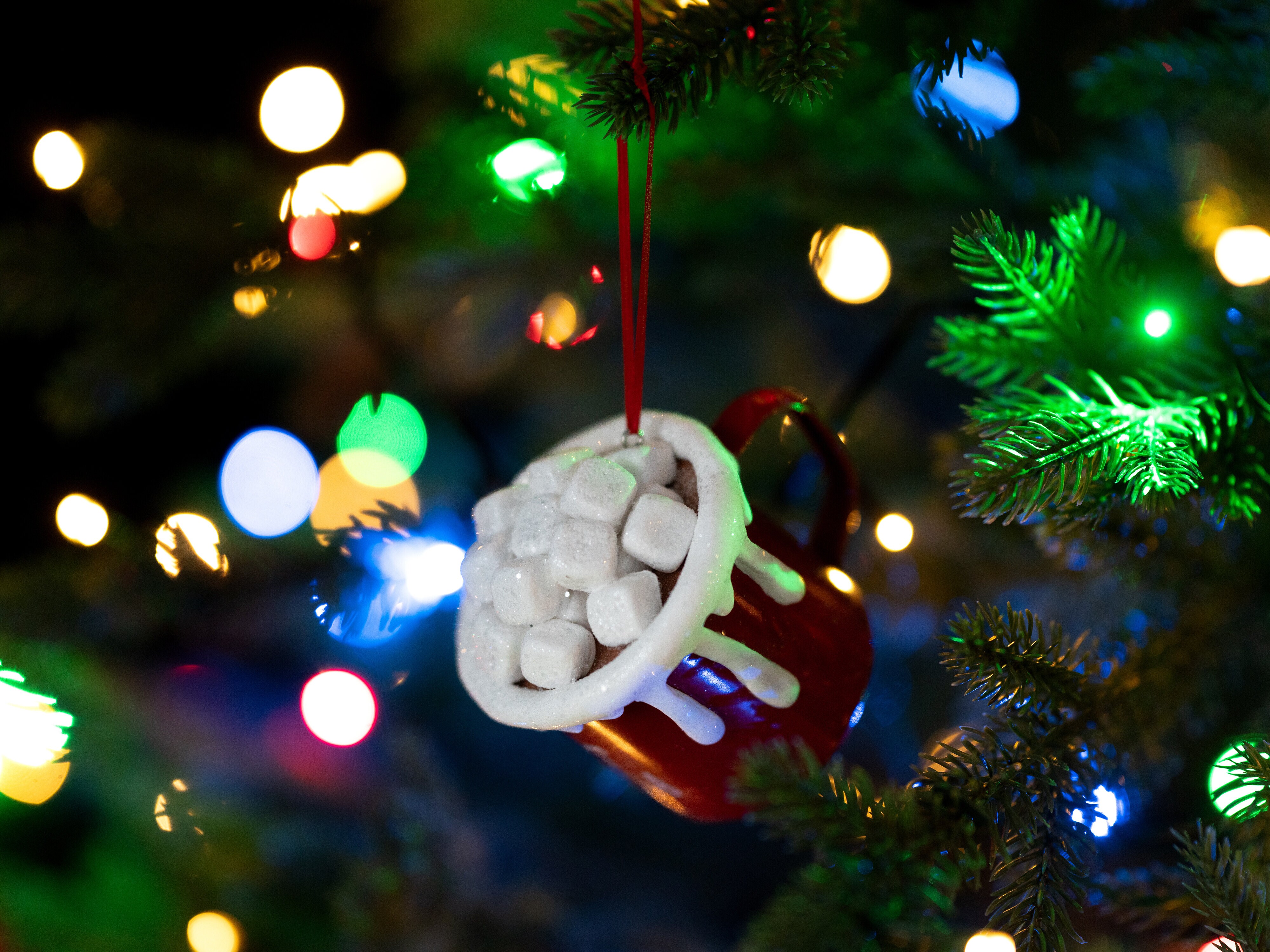 Joulukuusenkoriste Kaakao