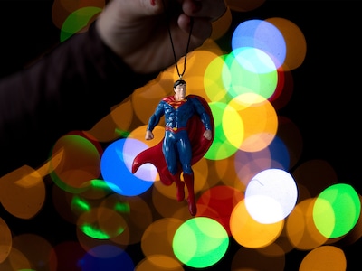 Weihnachtsbaumschmuck Superman