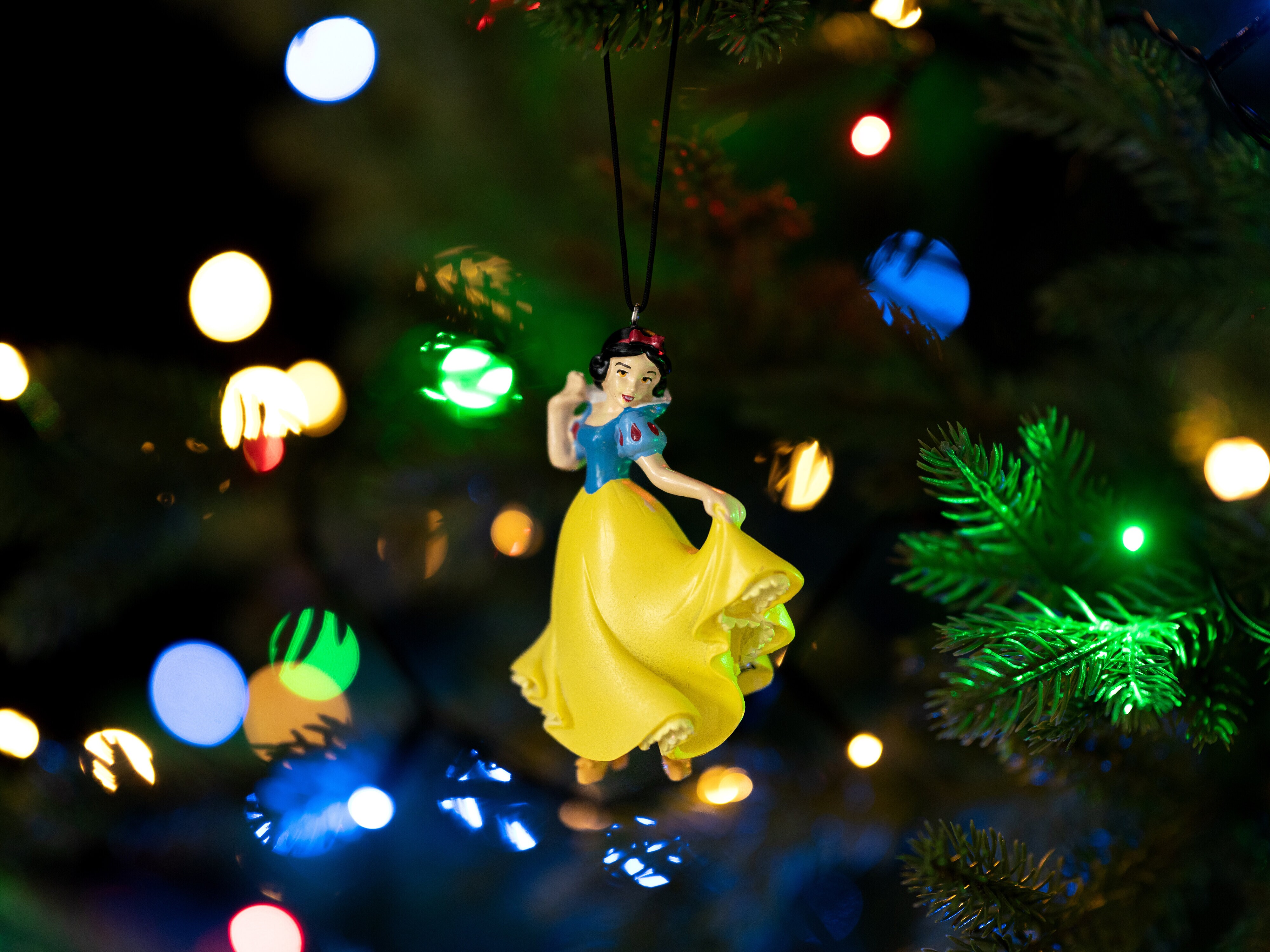 Julgranspynt Snövit