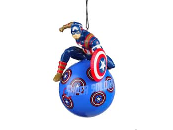 Joulukuusenpallo Captain America