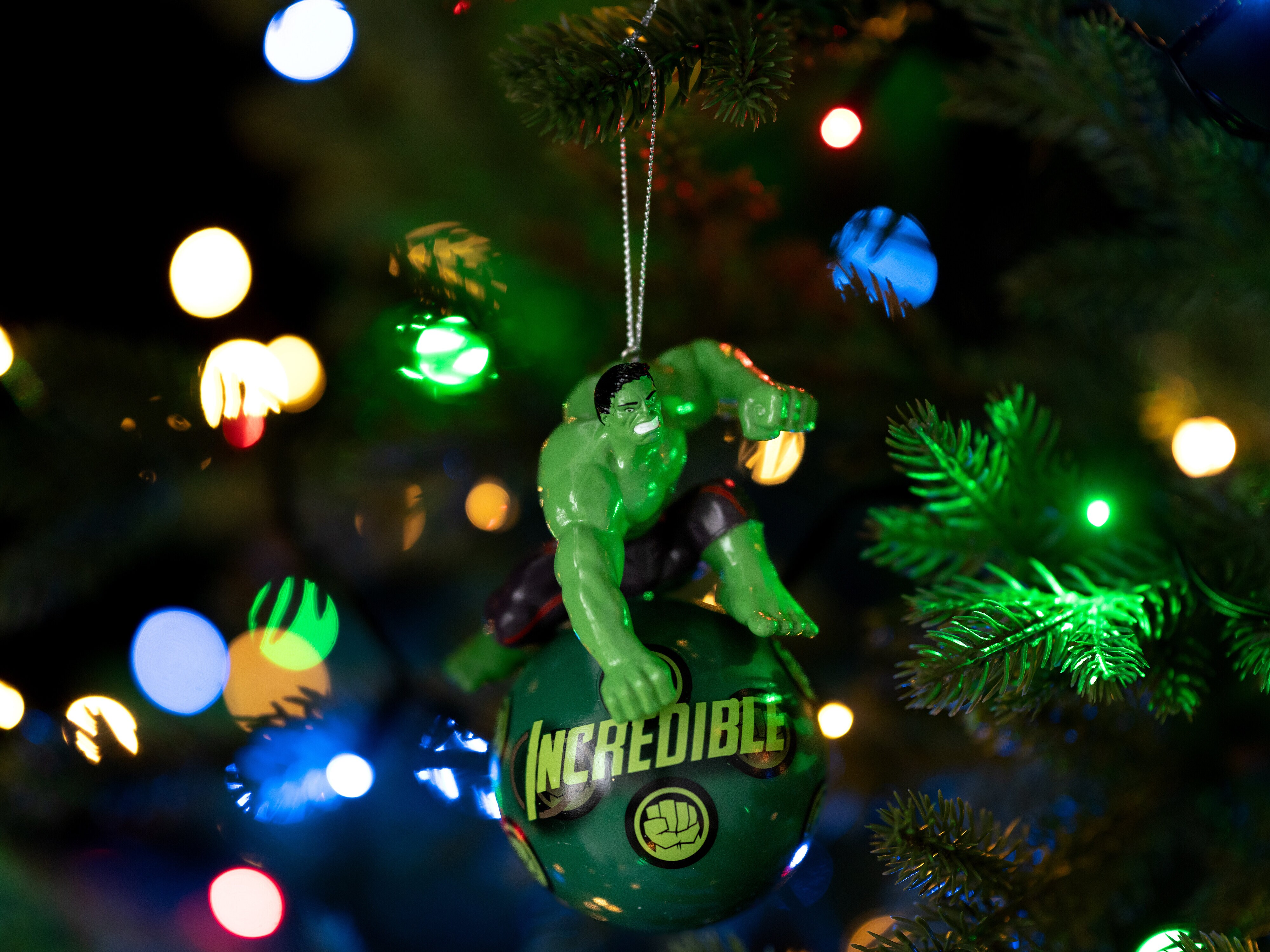 Weihnachtsbaumkugel Der Hulk