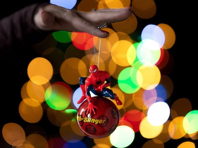 Joulukuusenpallo Spiderman