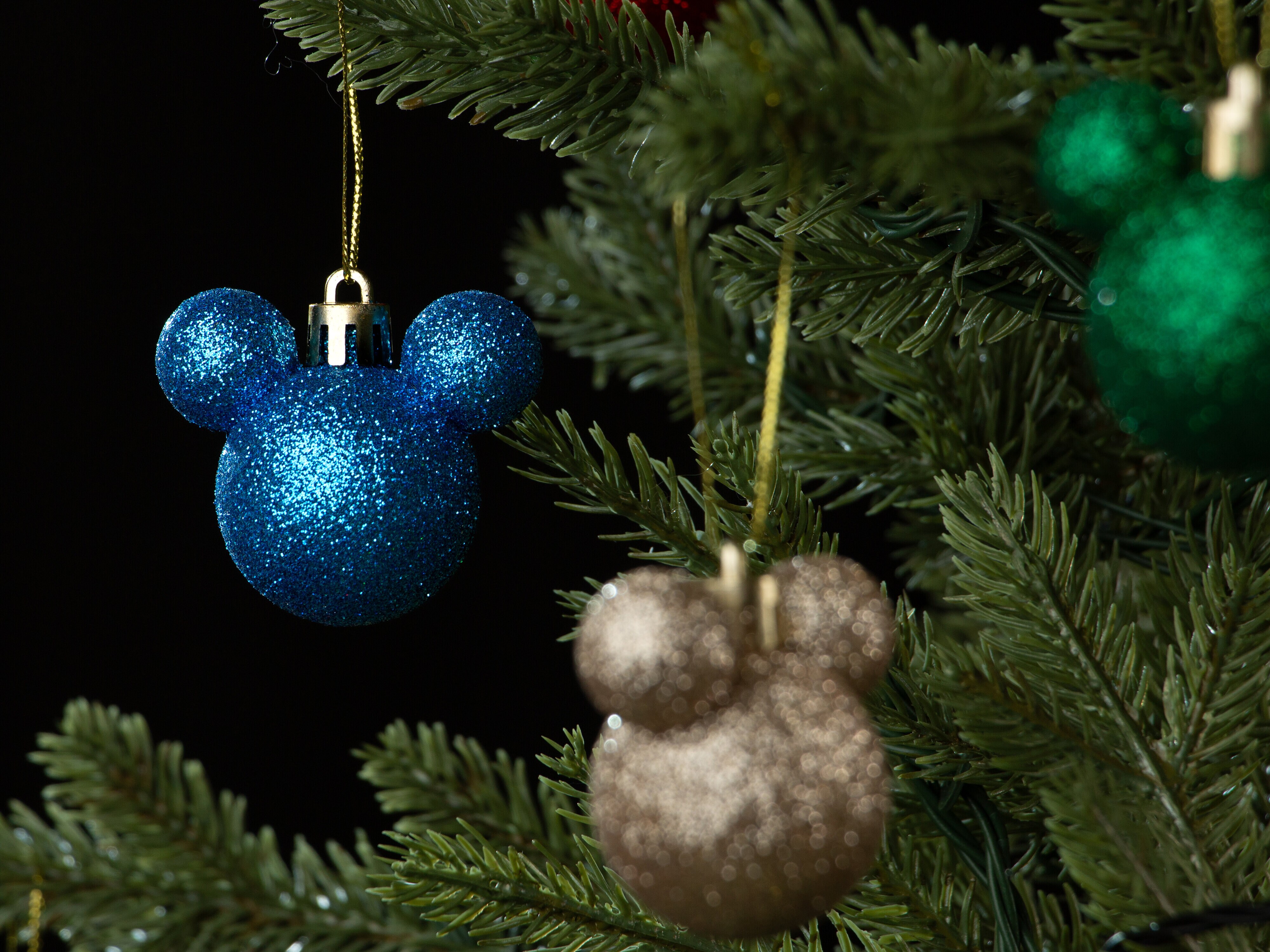 Juletrekuler Mikke Mus 12-pakning