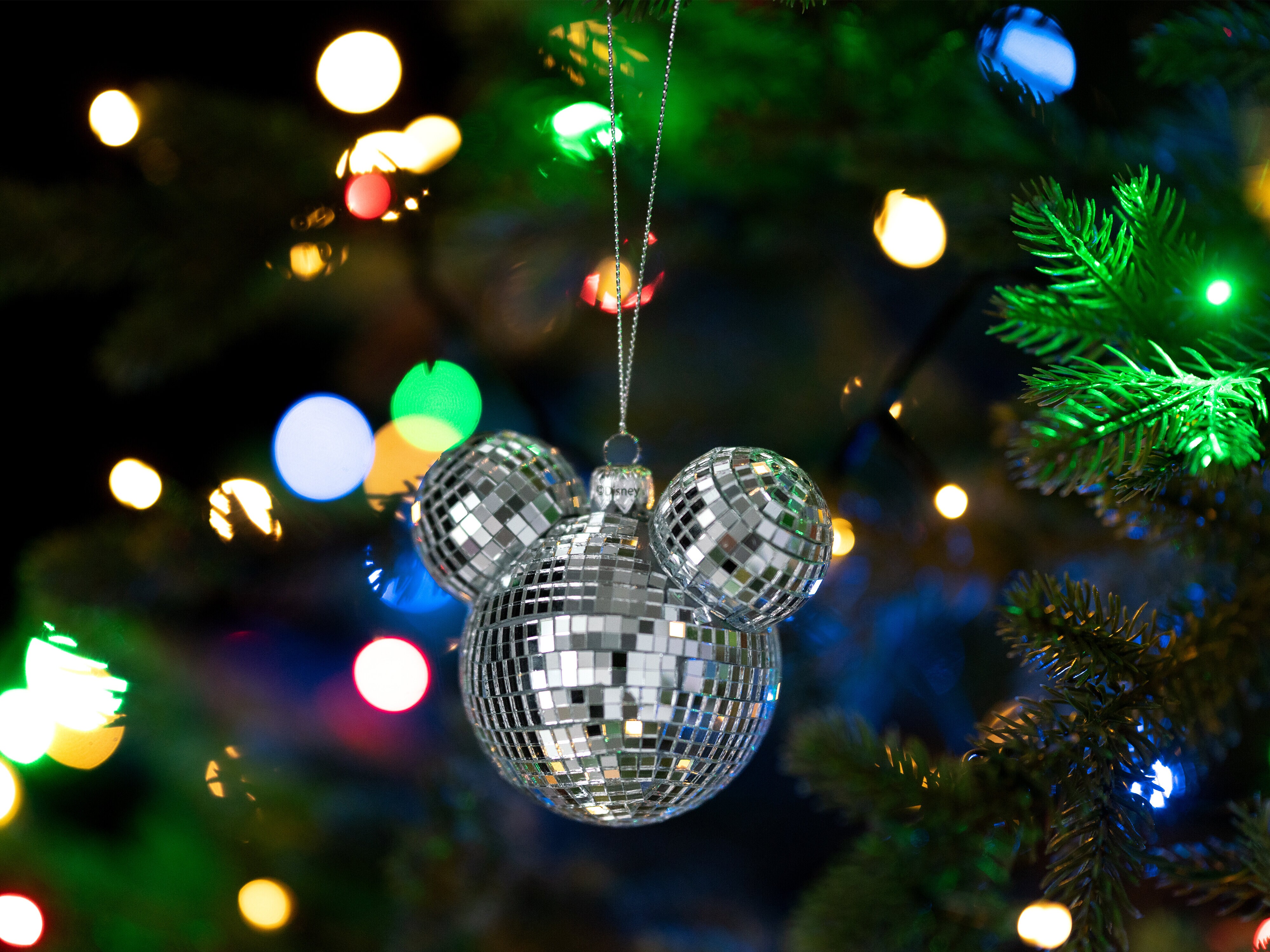 Julgranskula Musse Pigg Discoboll