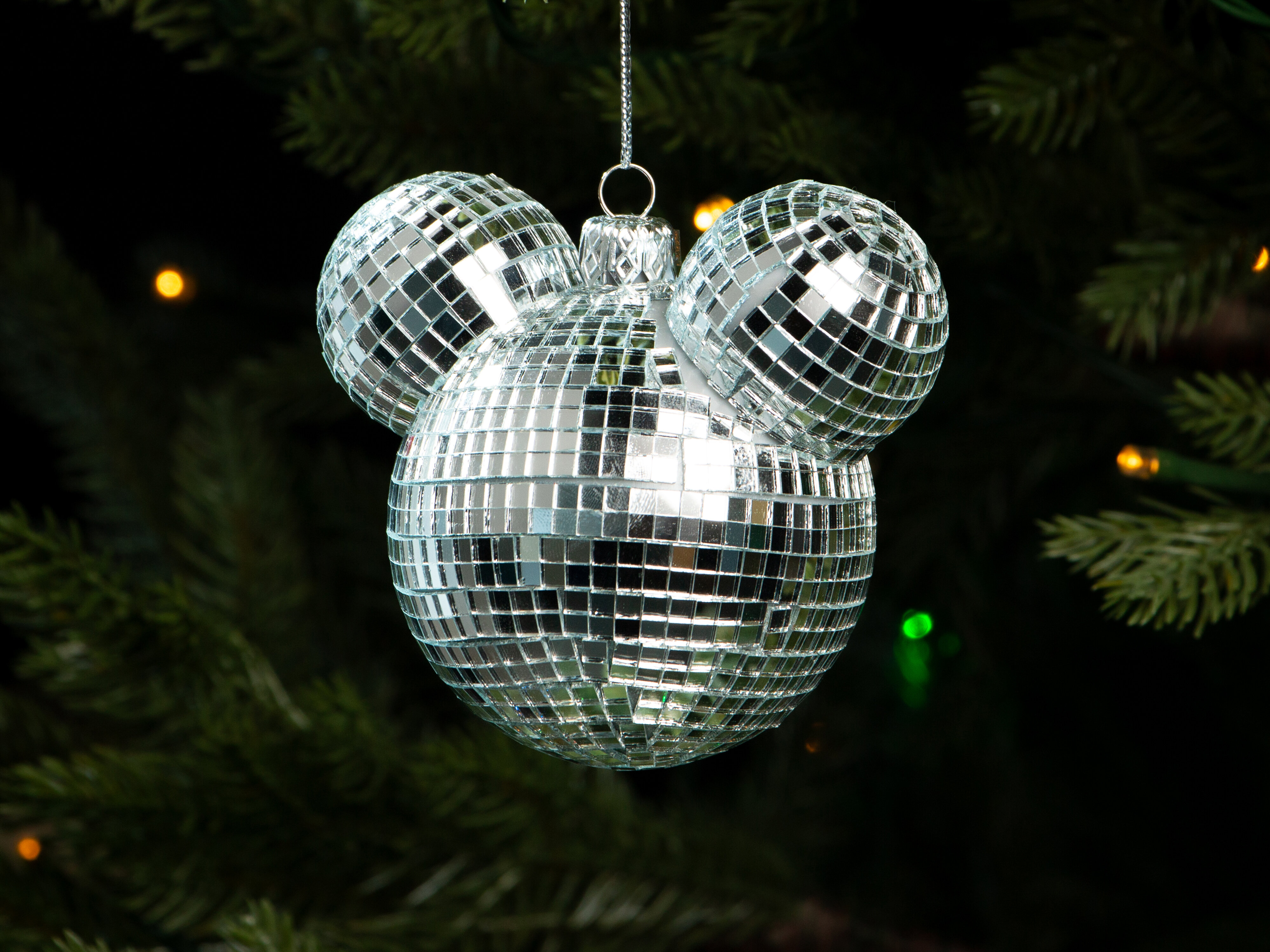 Christbaumkugel Micky Maus Discokugel