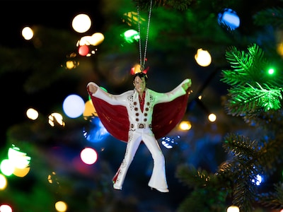 Juletrepynt Elvis Presley
