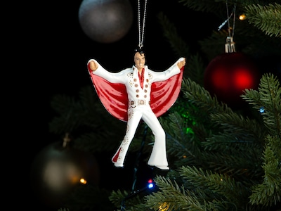 Juletrepynt Elvis Presley