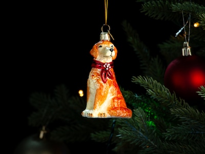Weihnachtsbaumschmuck Golden Retriever