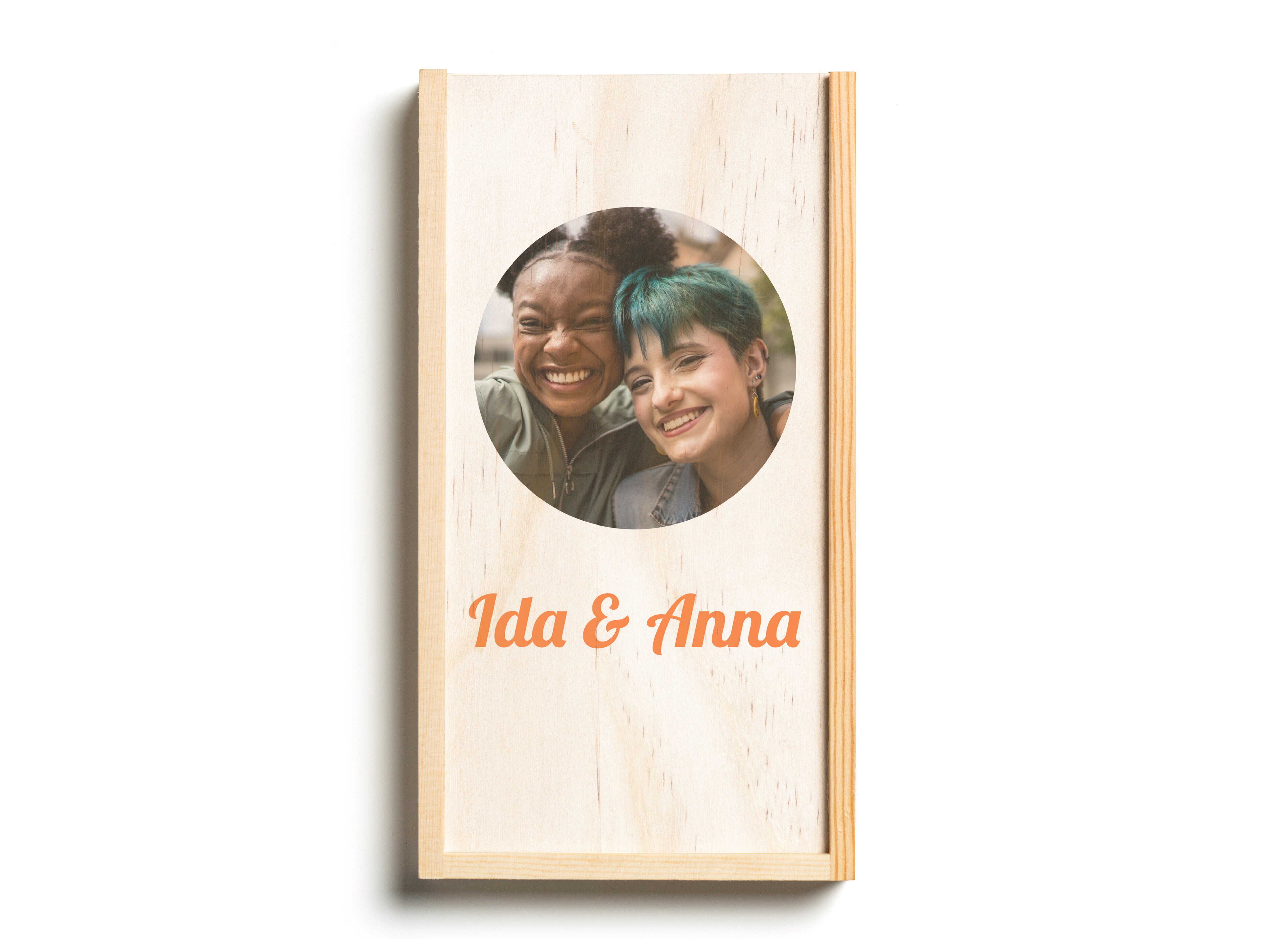 Henkilökohtainen Kynäkotelo Valokuvalla & Tekstillä