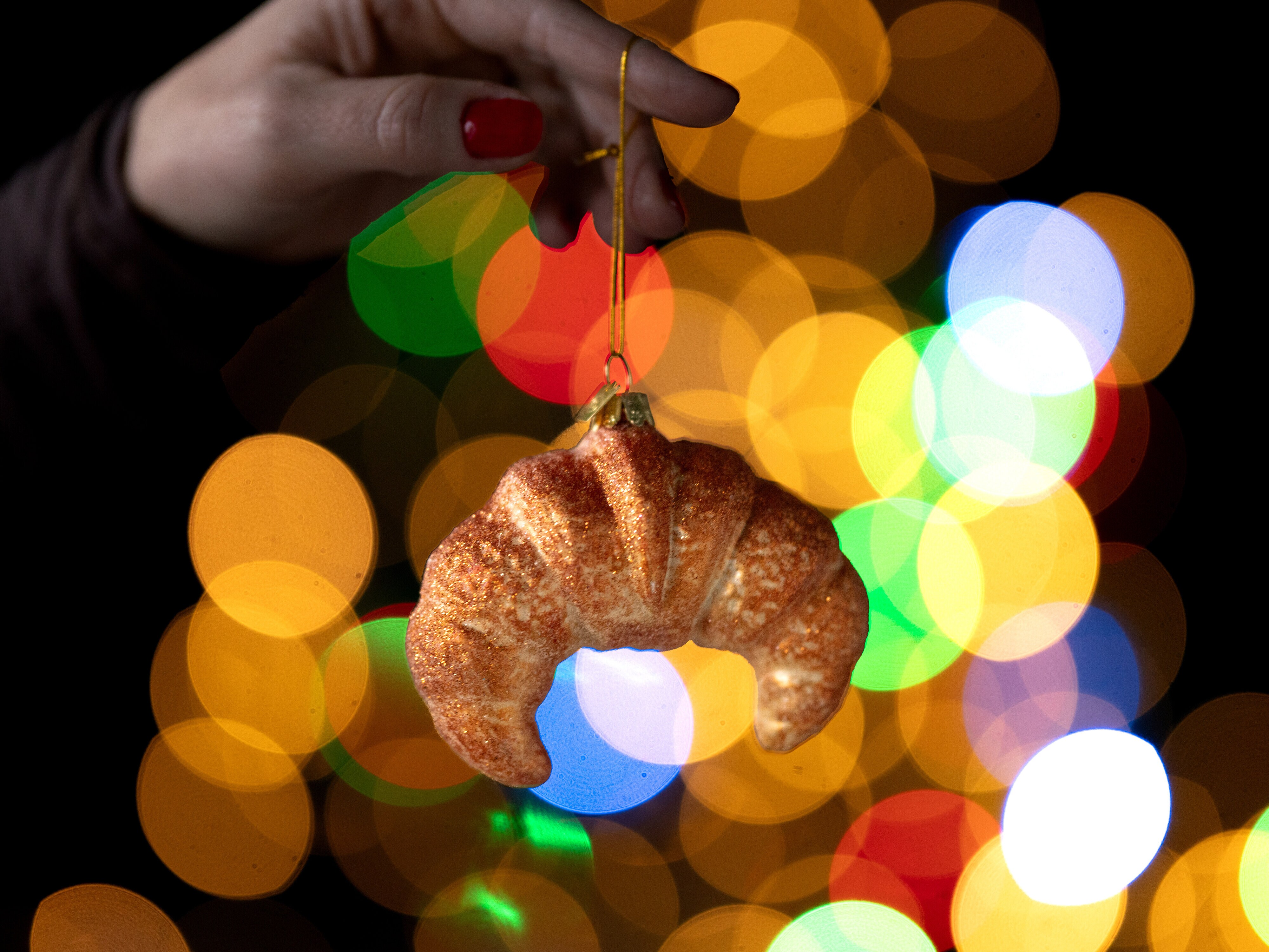 Juletræspynt Croissant