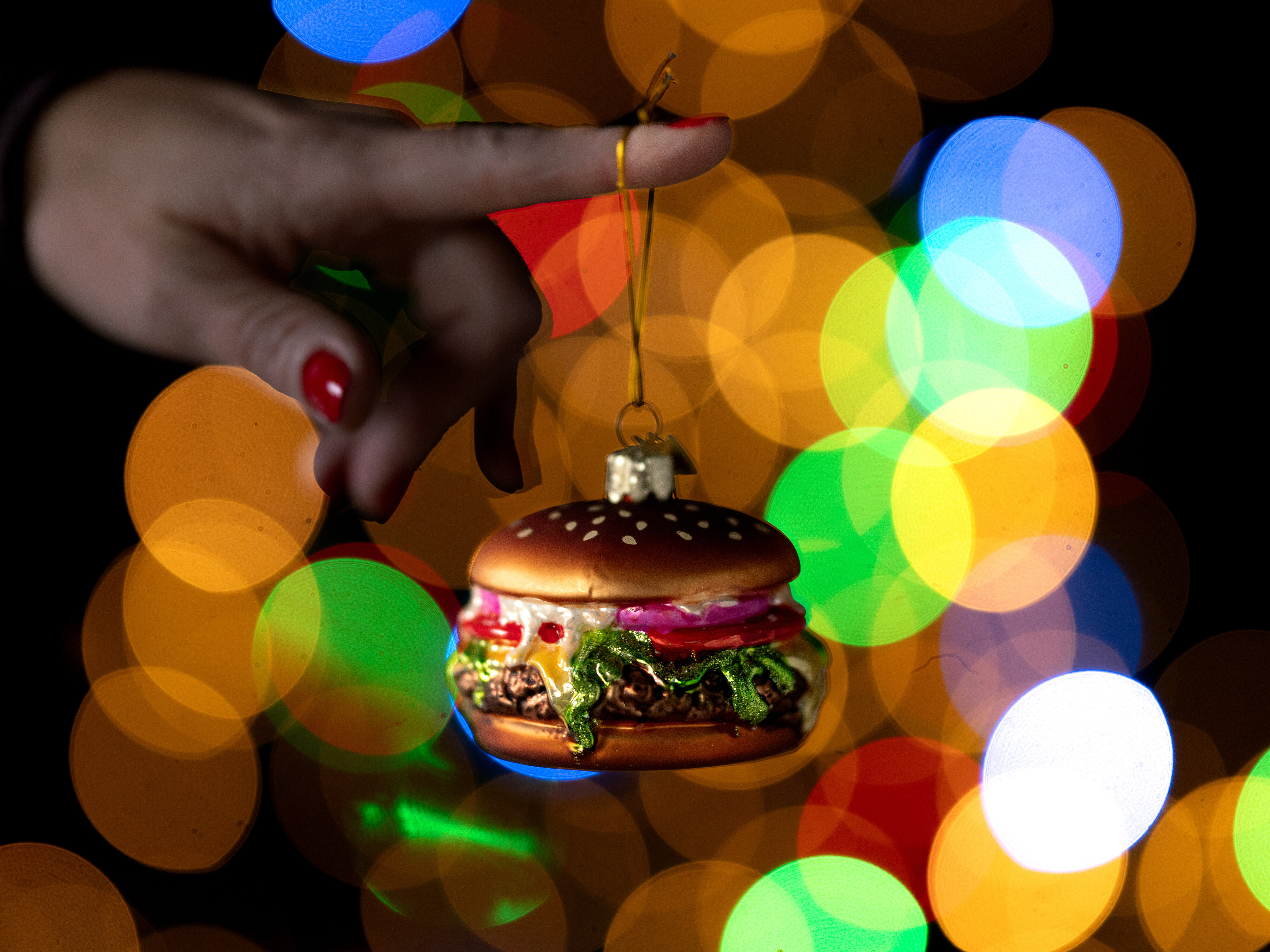 Juletrepynt Hamburger