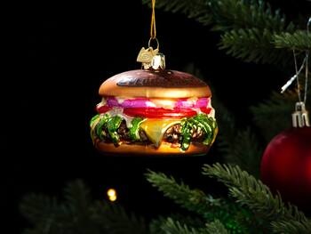 Julgranspynt Hamburgare
