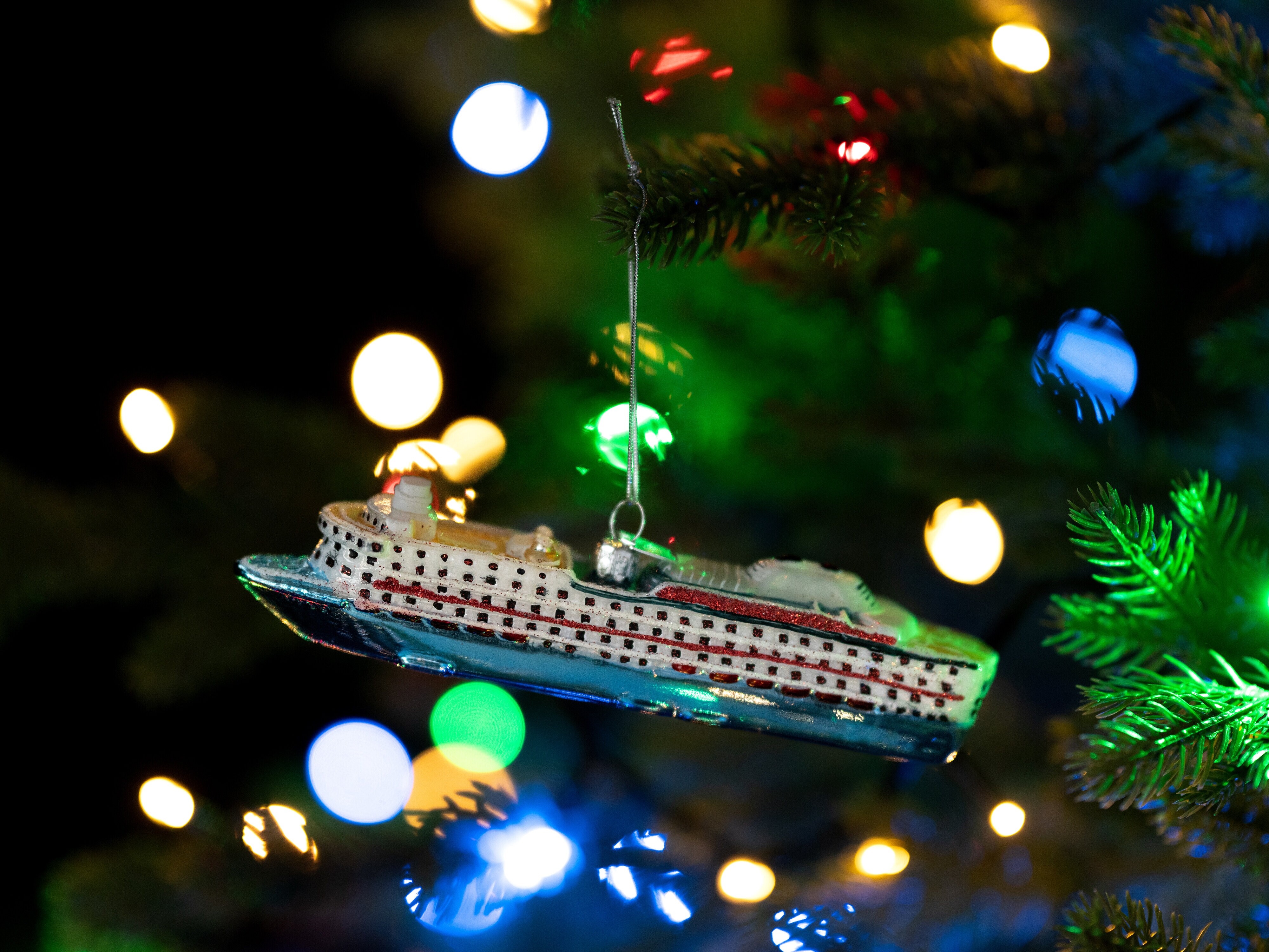 Weihnachtsbaumschmuck Kreuzfahrtschiff