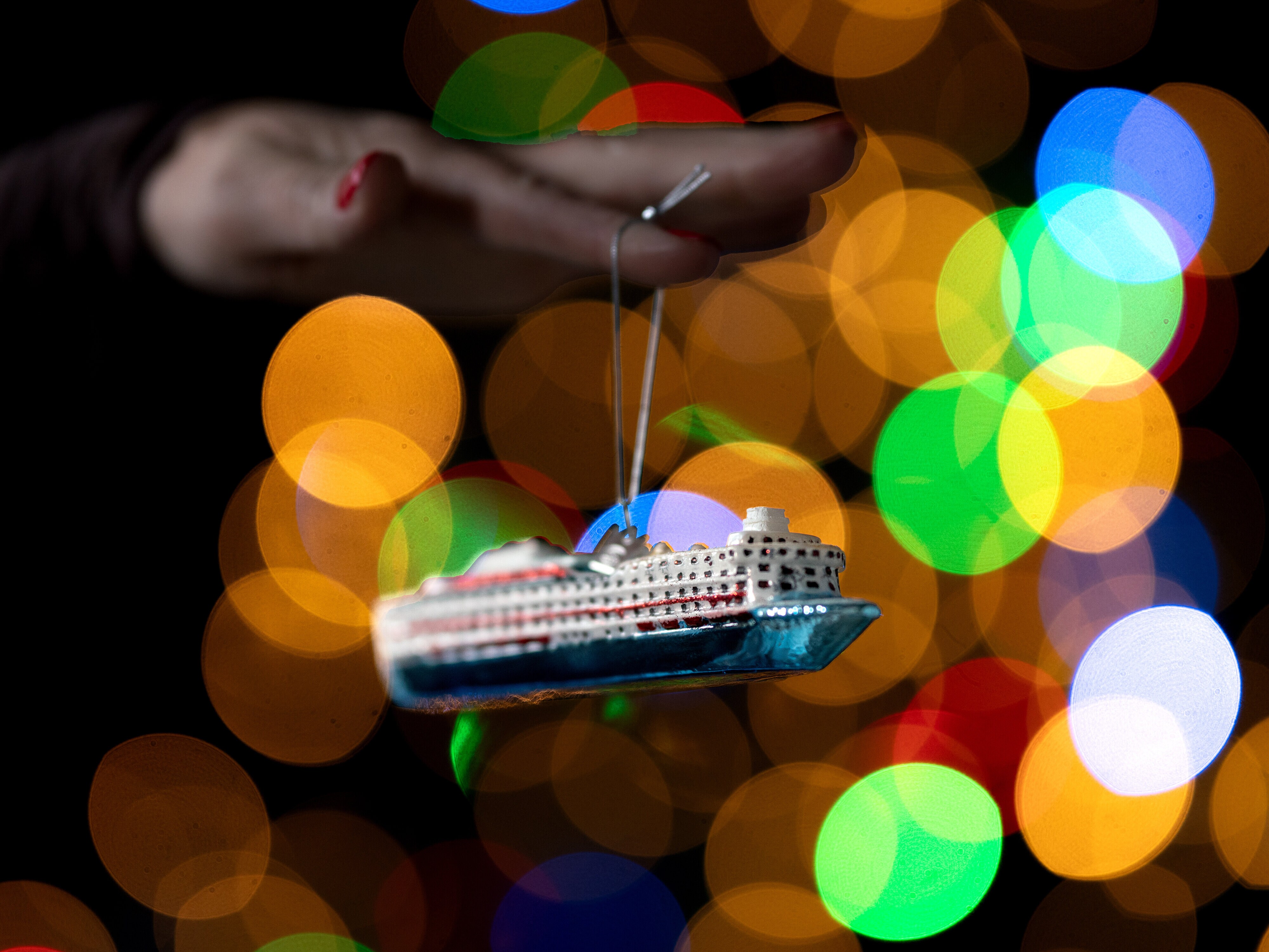Weihnachtsbaumschmuck Kreuzfahrtschiff