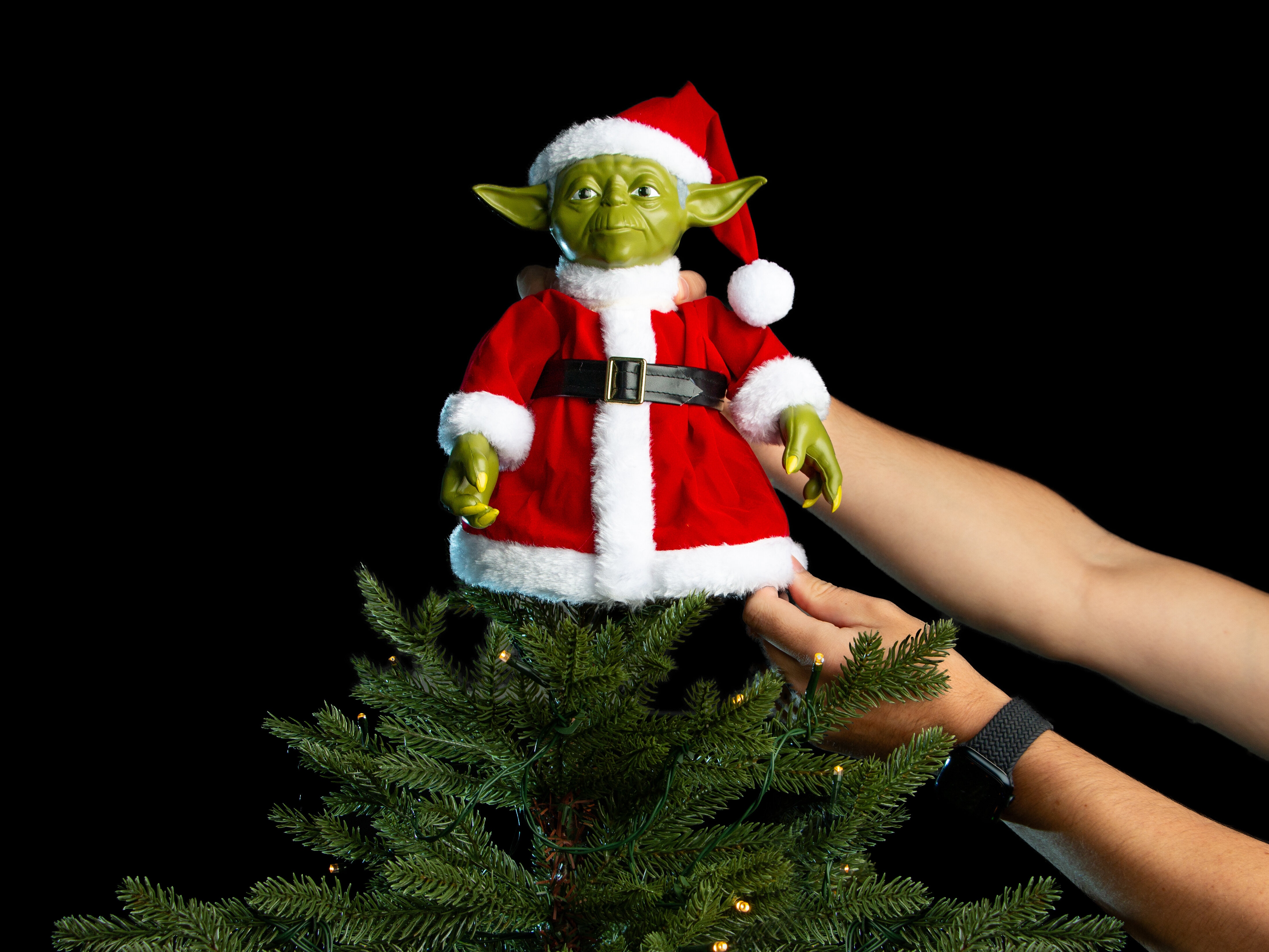 Yoda Joulukuusen tähti