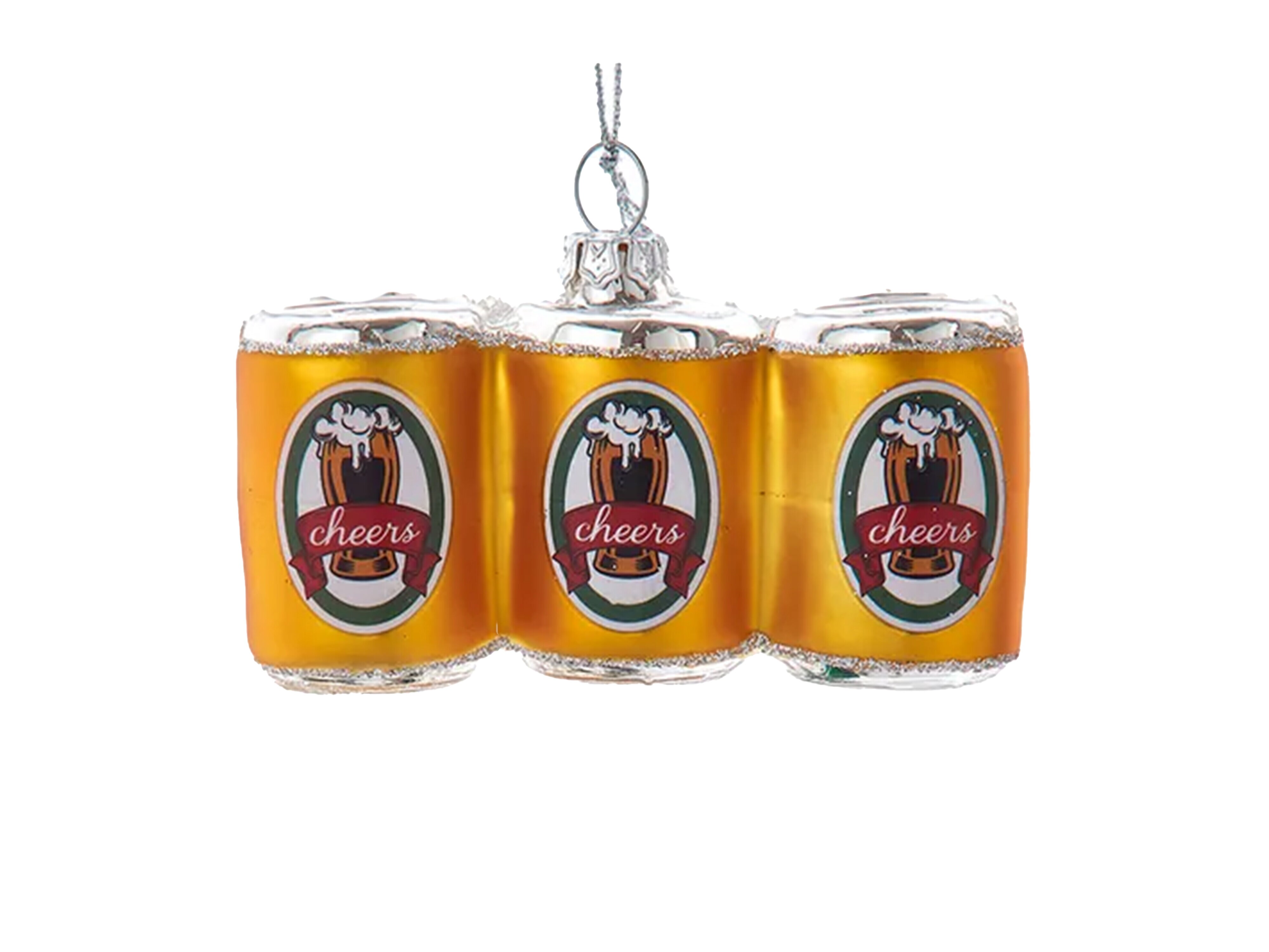 Joulukuusenkoriste Oluttölkit