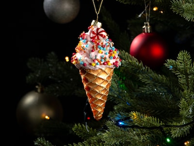 Weihnachtsbaumschmuck Eis