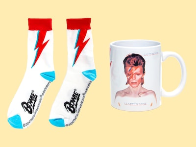 David Bowie Krus & Strømper Gavesæt